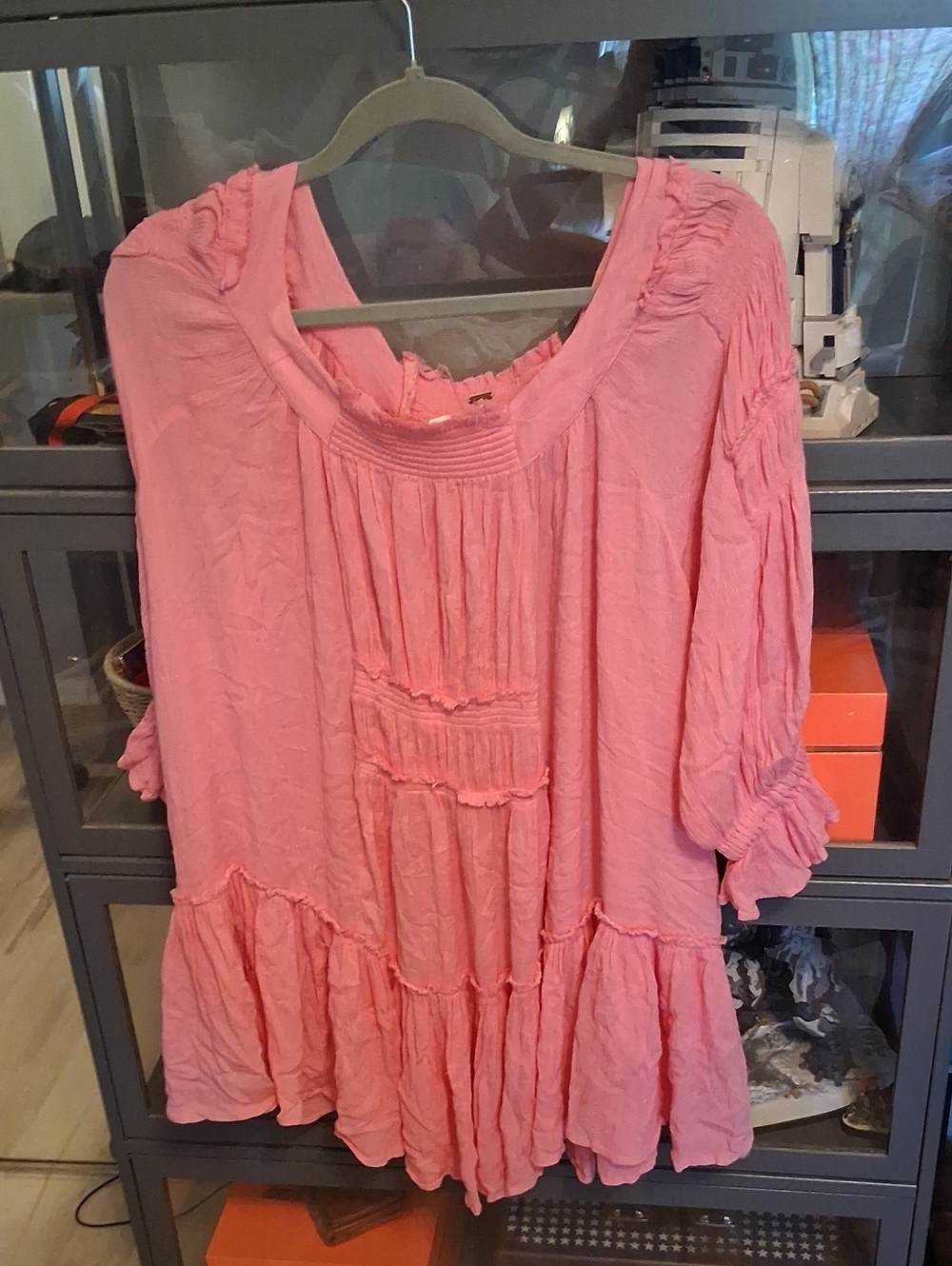 Free People Pink Tunic Size S